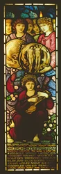 Finestra che raffigura Il Sesto Giorno della Creazione, 1913